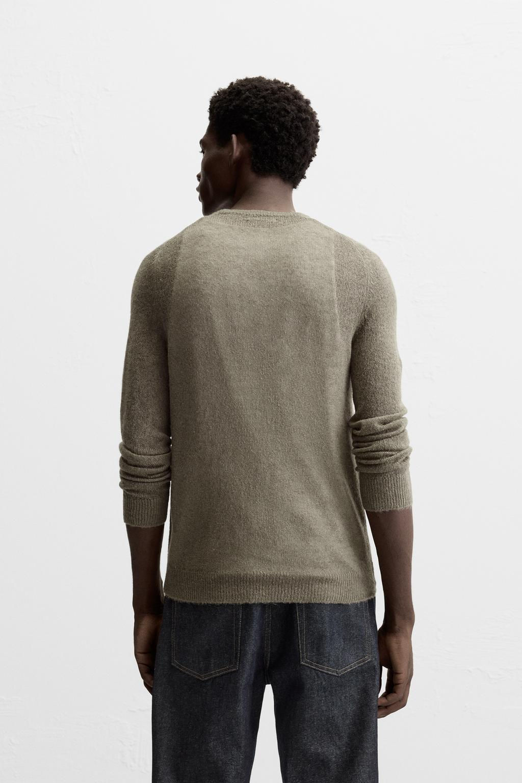 LIGHTWEIGHT TEXTURED SWEATER - Zara фото 3