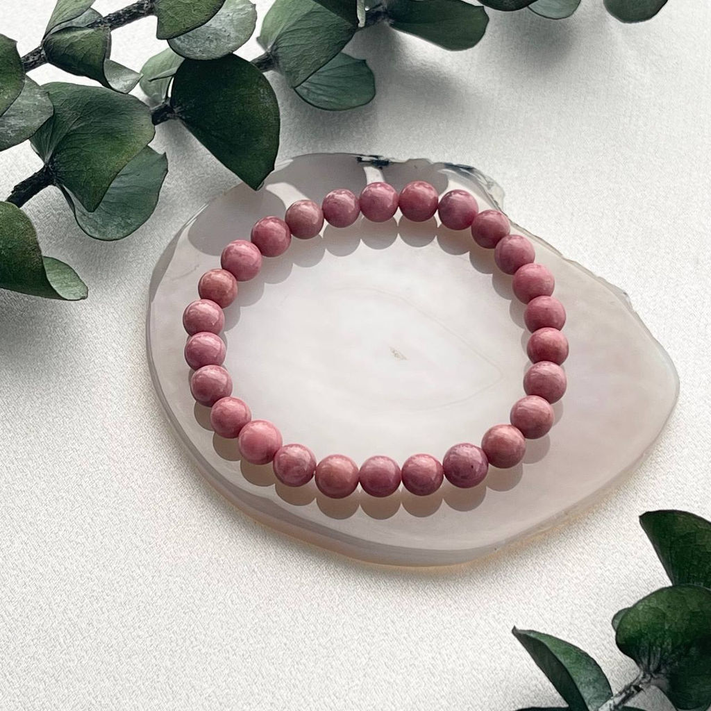 Браслет из Родонита 16 см