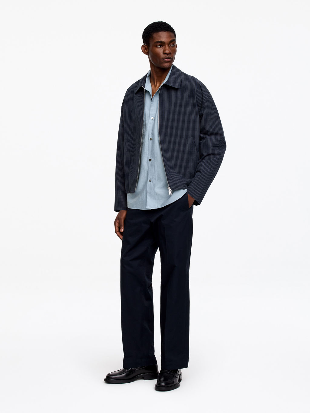 Camisa oversize en mezcla de lyocell - H&m фото 6