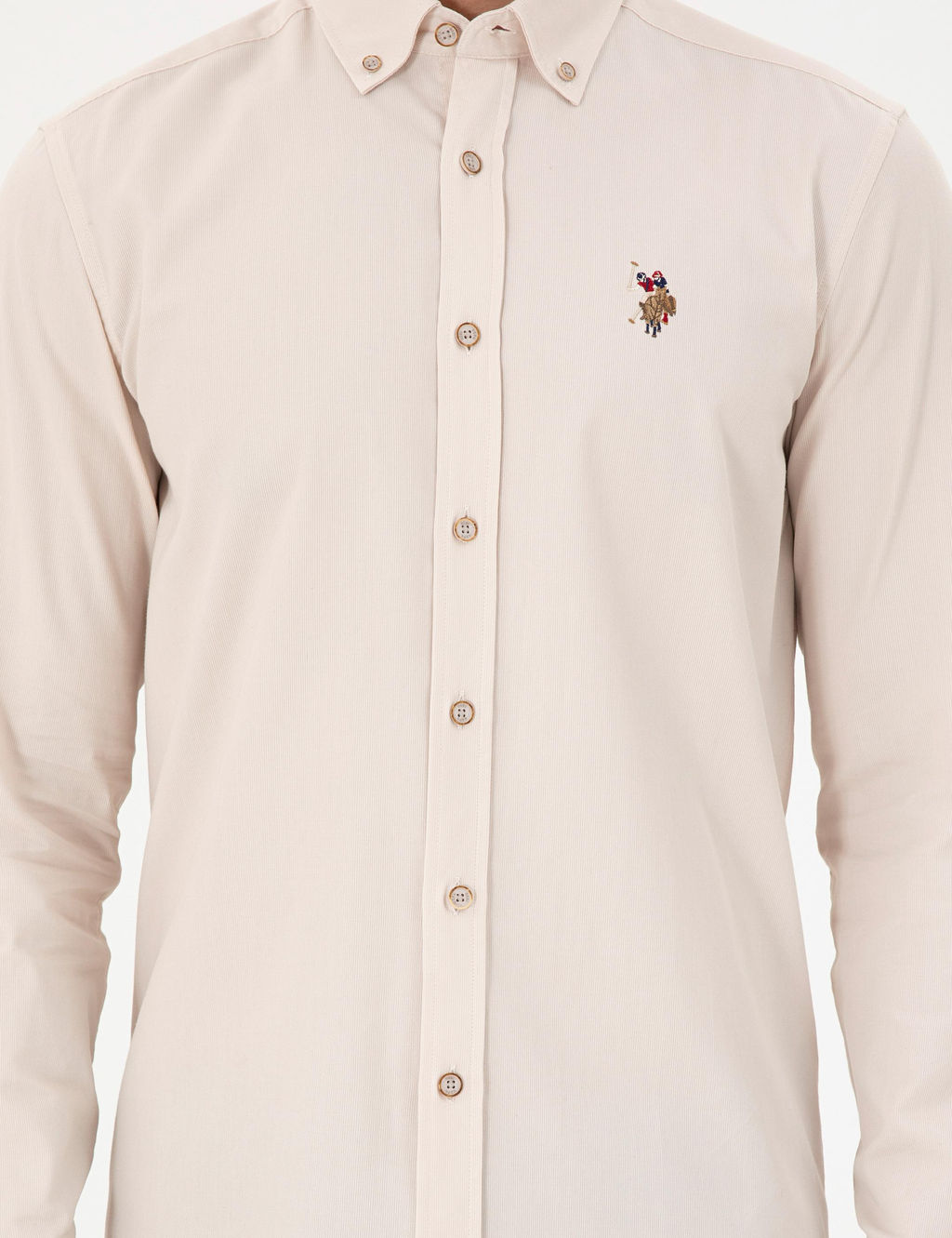 Мужская рубашка с длинным рукавом Stone - U.s. polo assn фото 6