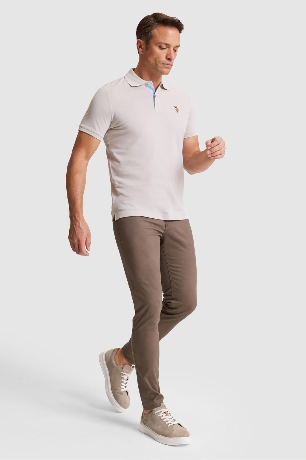 Erkek Vizon Kanvas / Chino Pantolon