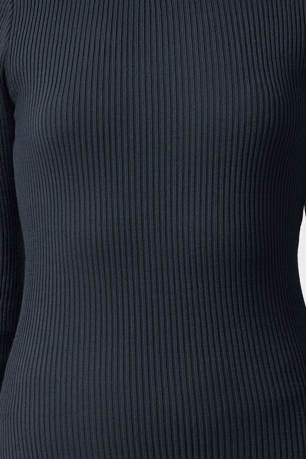 TRENDYOLMILLA Siyah Midi Triko Basic Bal?kc? Yaka Elbise TWOAW25EL00024  фото 3