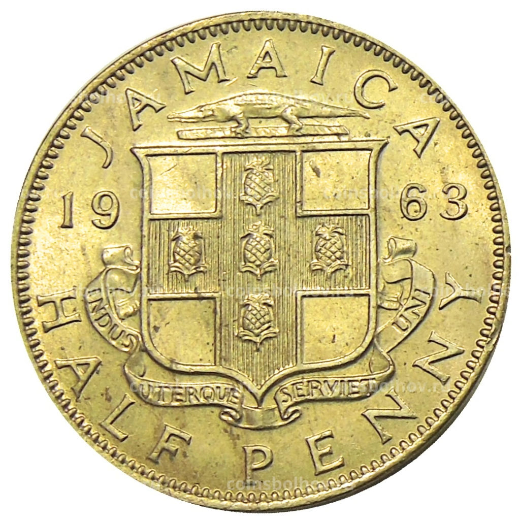 1/2 пенни 1963 года Ямайка