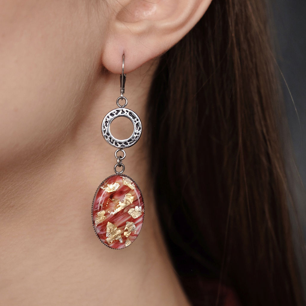 Серьги из муранского стекла - Vloes фото 3