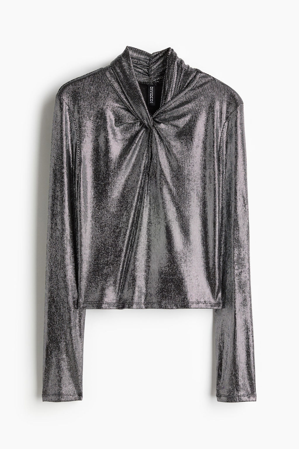 Top brillante con detalle girado - H&m фото 5