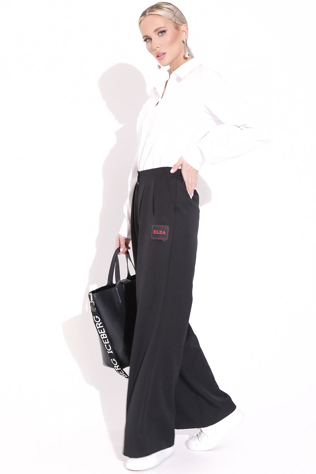 Брюки Верди (черный) - Эльза фото 3