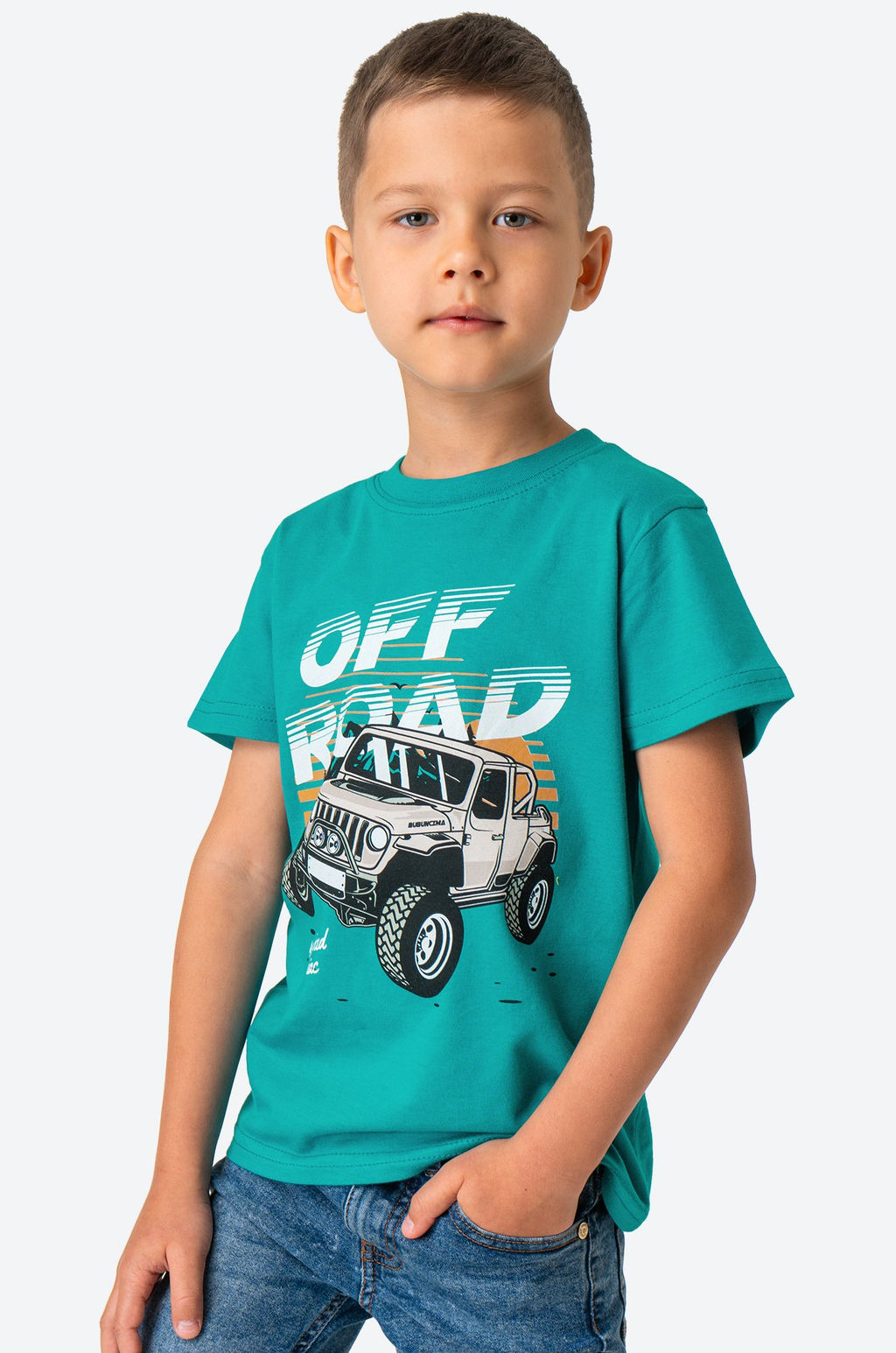 Хлопковая футболка для мальчика Bonito  фото 5