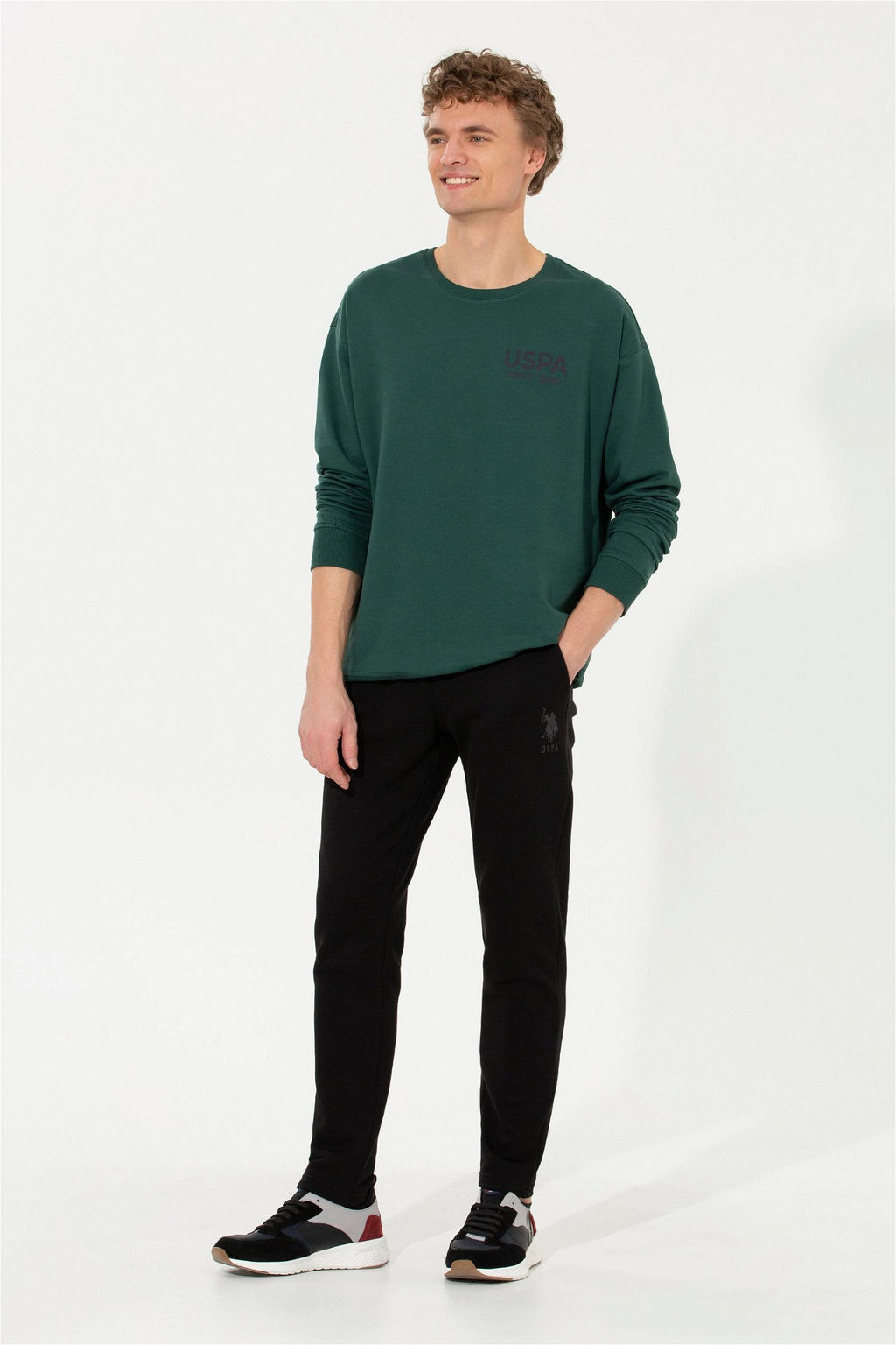 Мужские черные спортивные штаны - U.s. polo assn фото 3