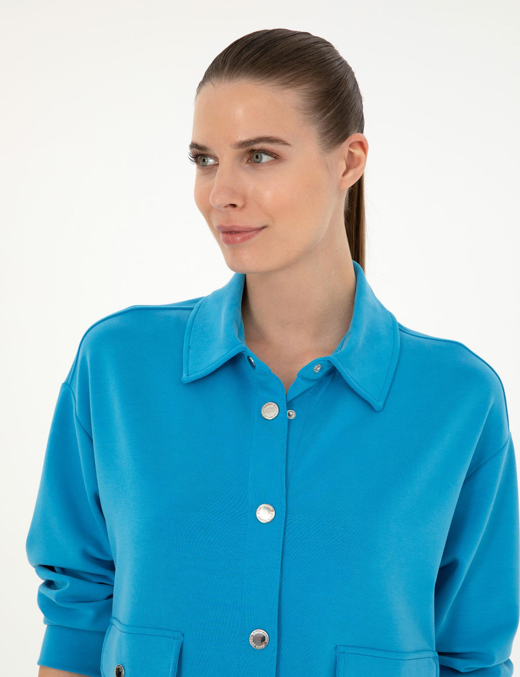Кардиган синий Comfort Fit