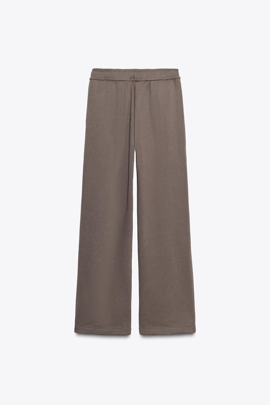 WIDE-LEG PLUSH TROUSERS - Zara фото 13