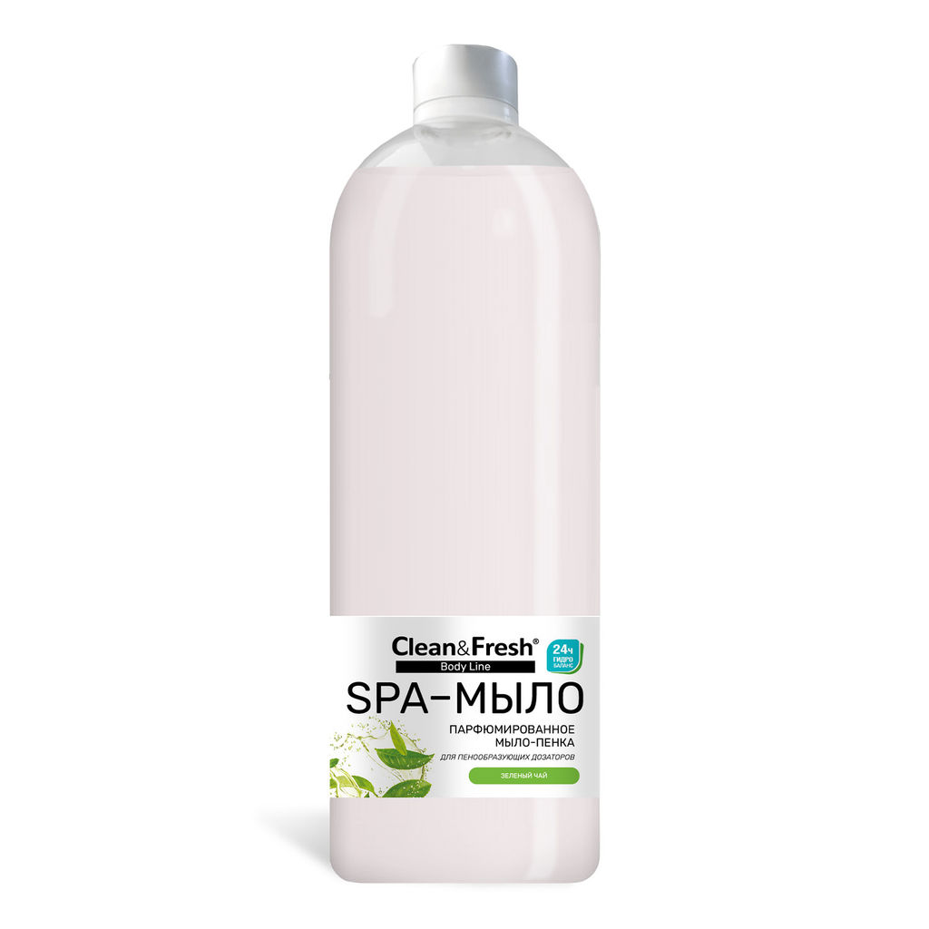 Мыло-пенка Clean&Fresh Зеленый чай, 1 л.