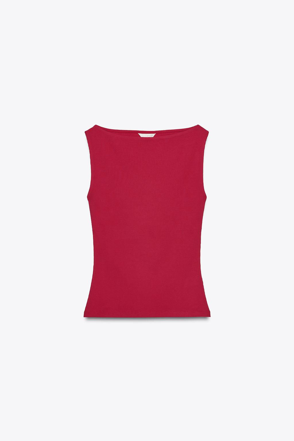 RIBBED TOP - Zara фото 32