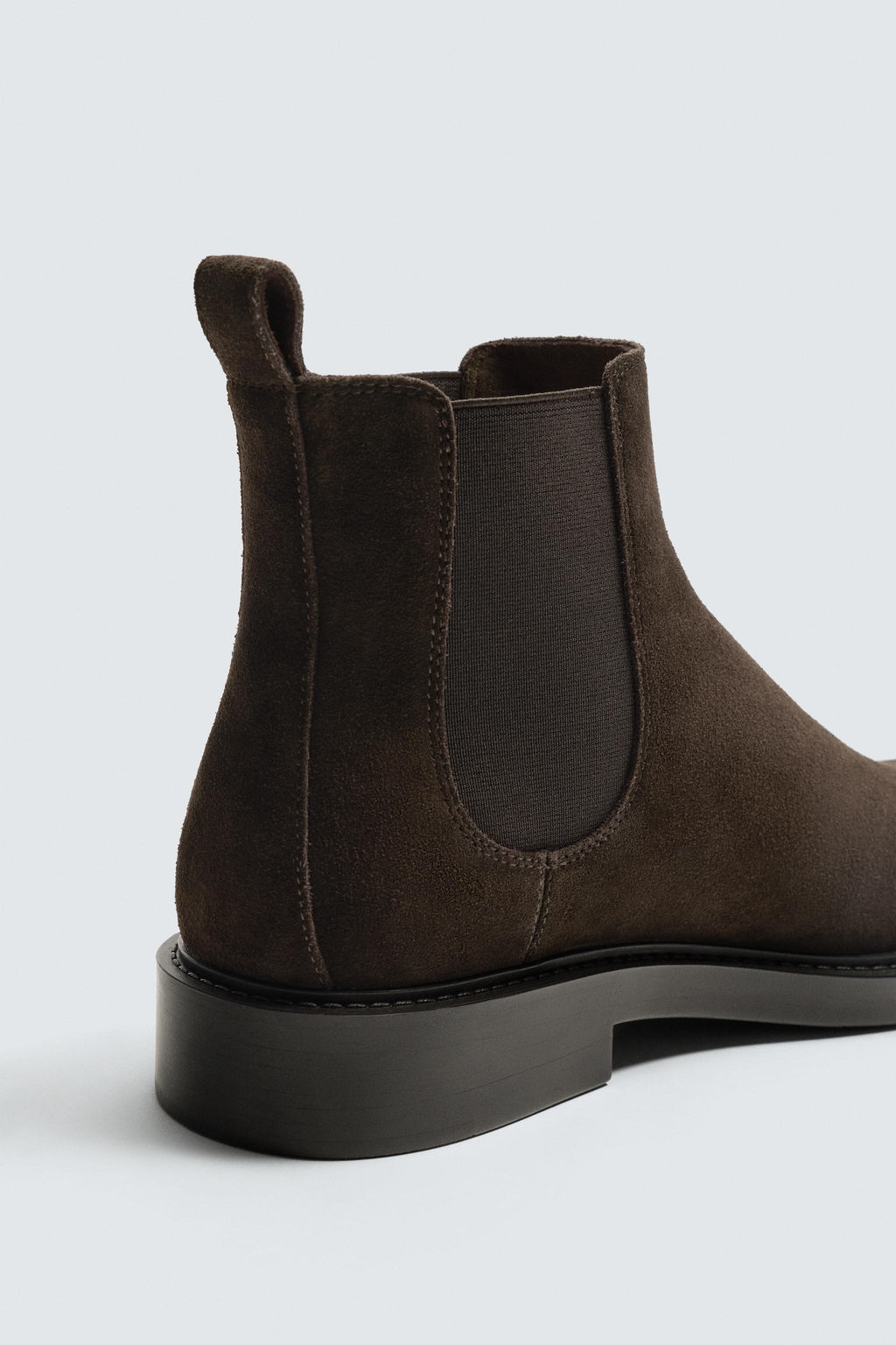 LEATHER CHELSEA BOOTS - Zara фото 6