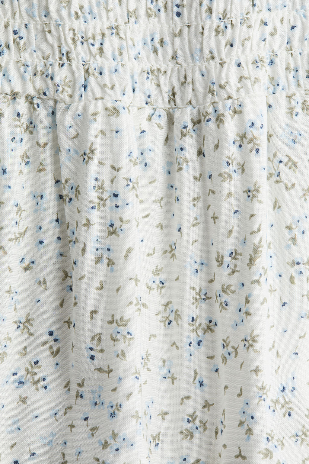 Falda escalonada con cintura nido de abeja - H&m фото 5