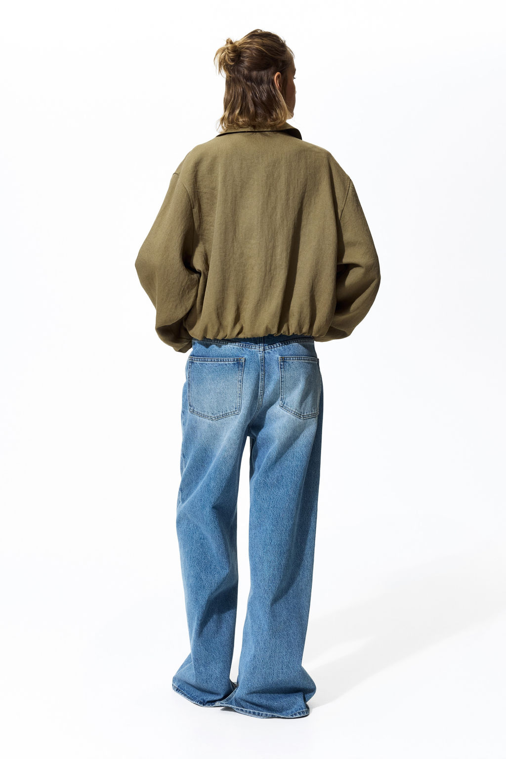 Cazadora oversize con bajo globo - H&m фото 10