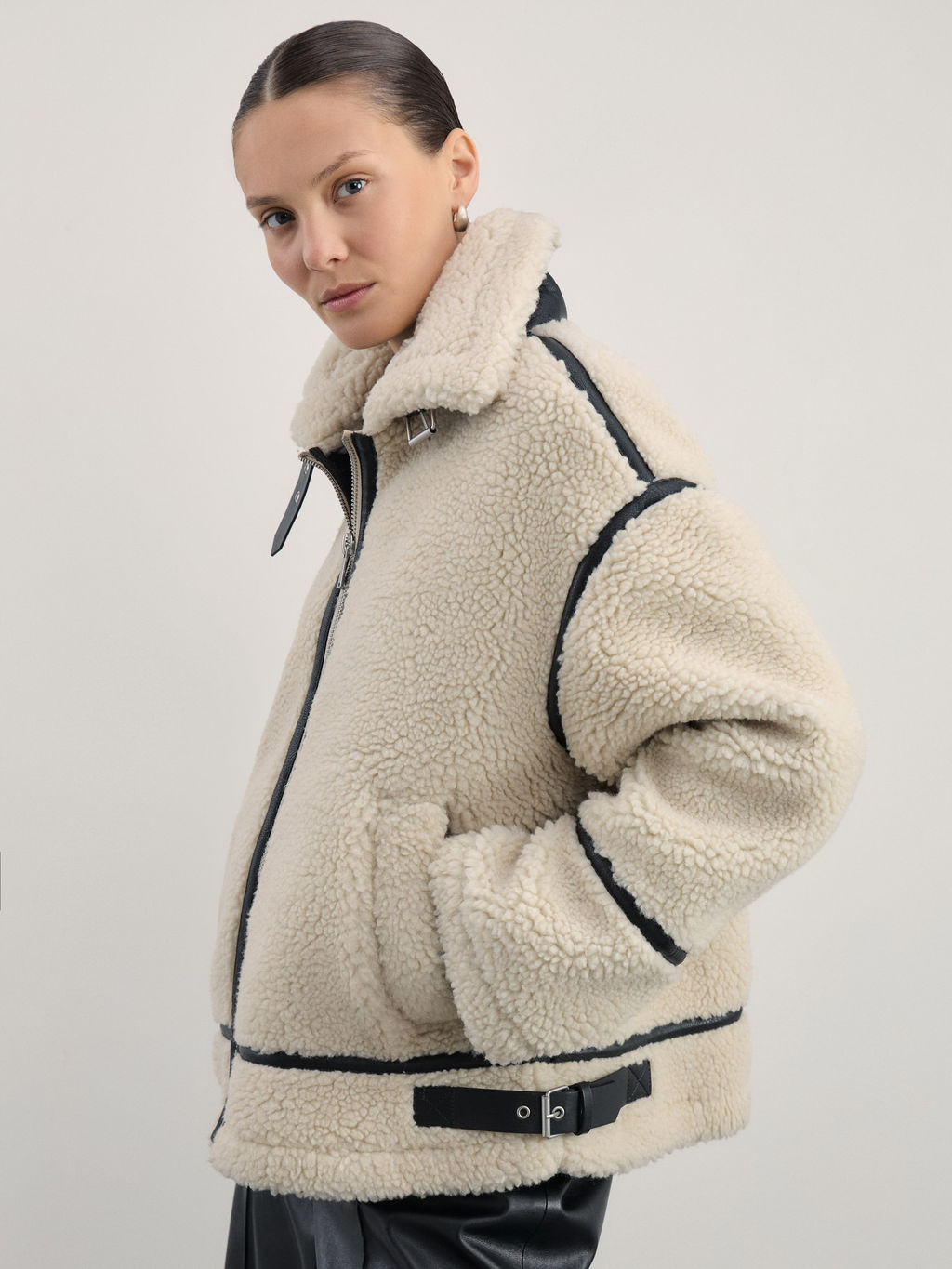 Дублёнка из искусственного меха / Zarina  фото 3