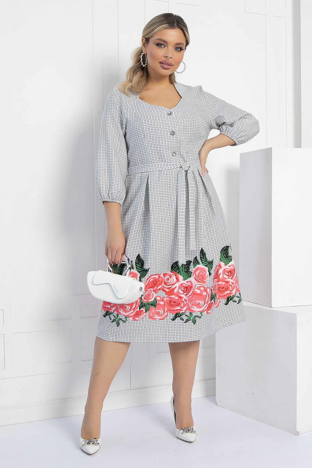 Платье Вершина восхищения (белое) П12880-3М - Lt collection фото 7