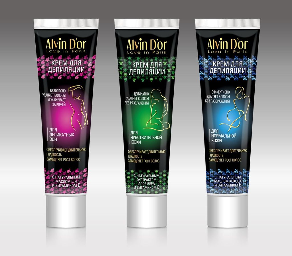 Alvin Dor DPC-10C Крем для депиляции 150мл (для деликатных зон)