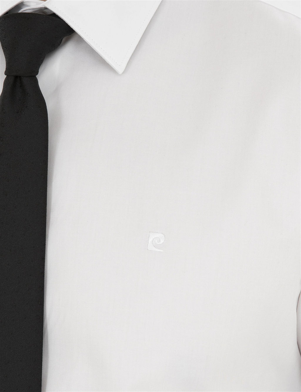 Beyaz Slim Fit Uzun Kollu Basic G_mlek - Pierre cardin фото 7