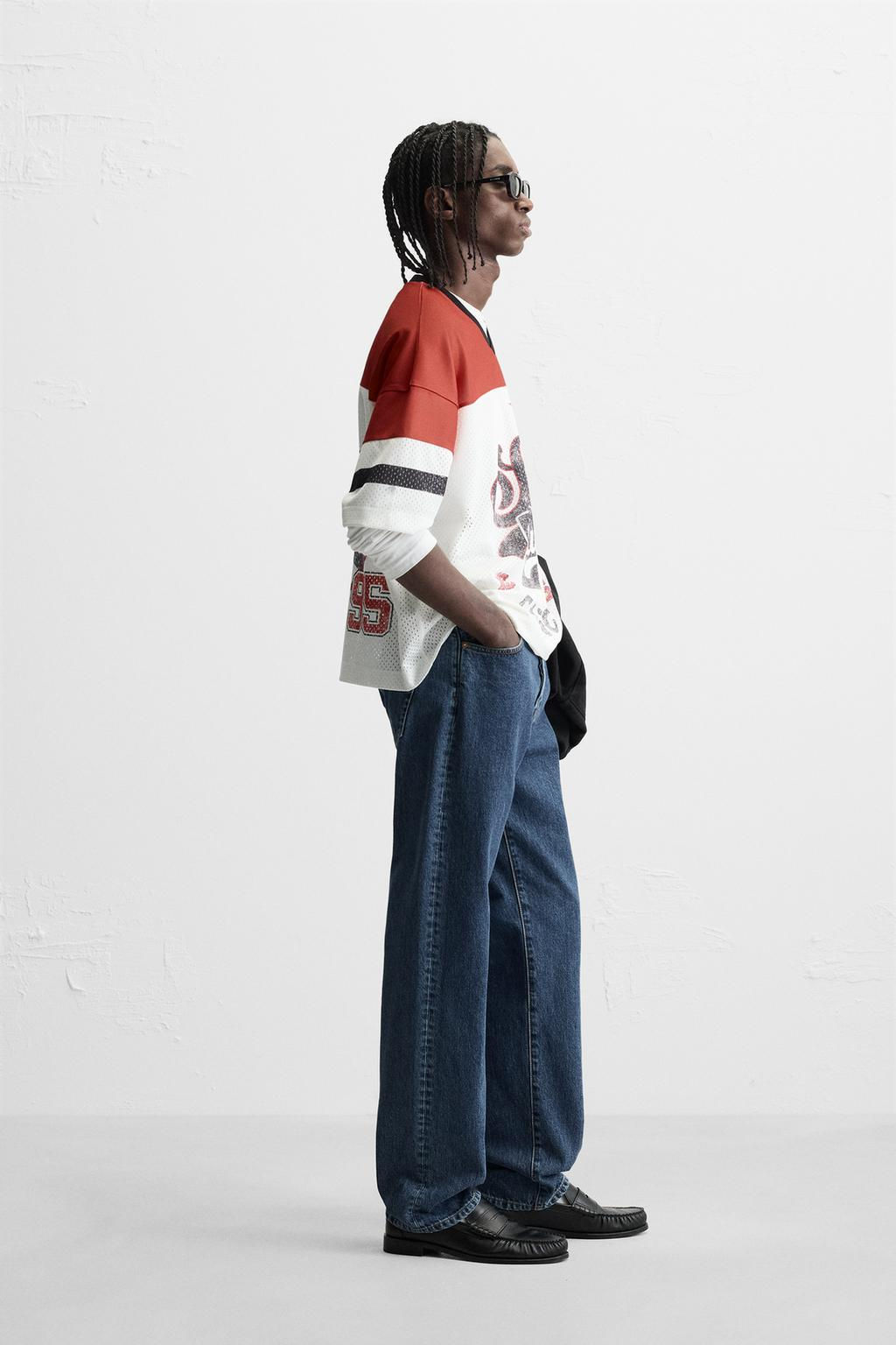 RETRO AMERICAN FOOTBALL T-SHIRT - Zara фото 4