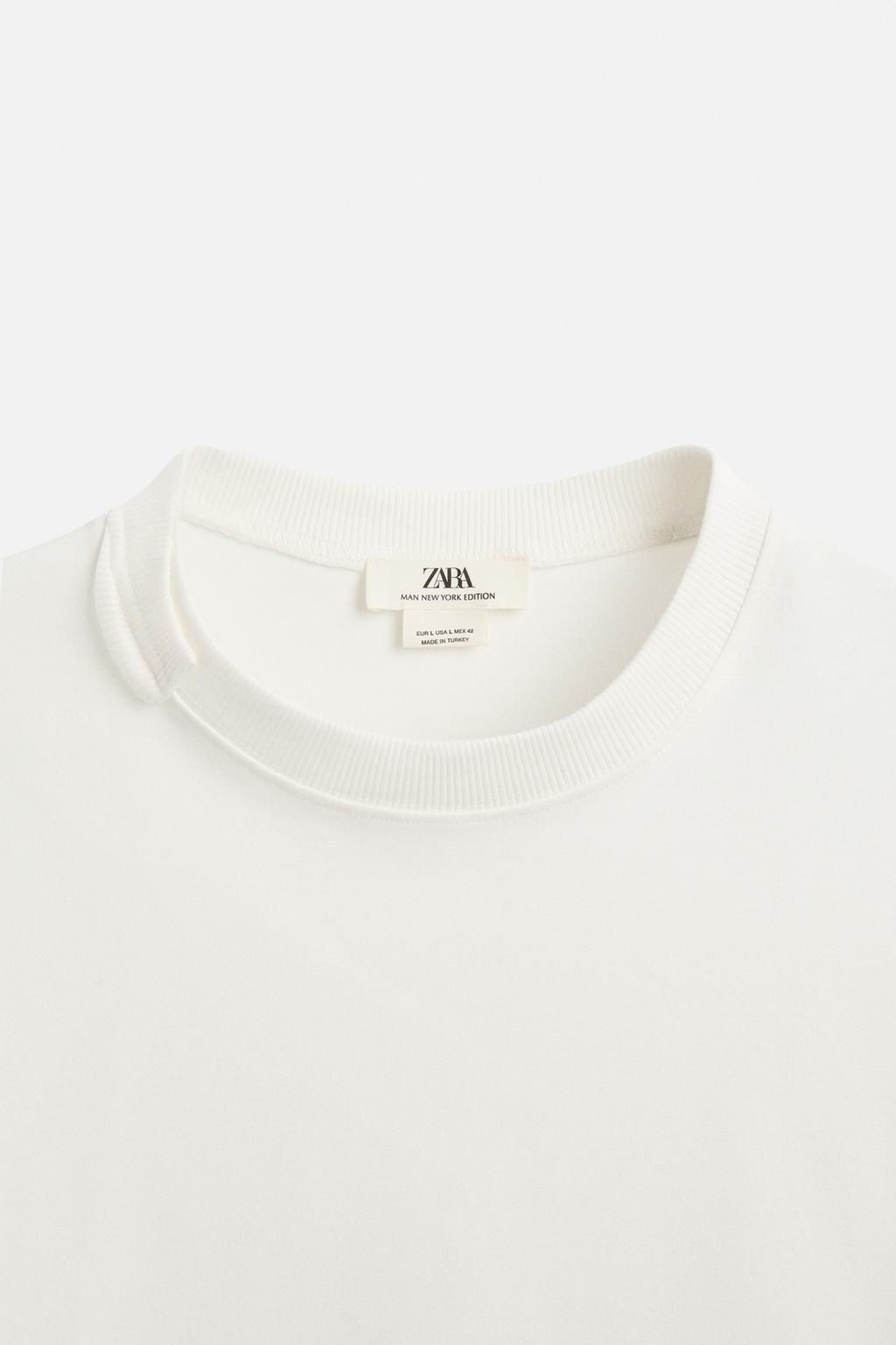 LIMITED EDITION INTERLOCK T-SHIRT - Zara фото 25