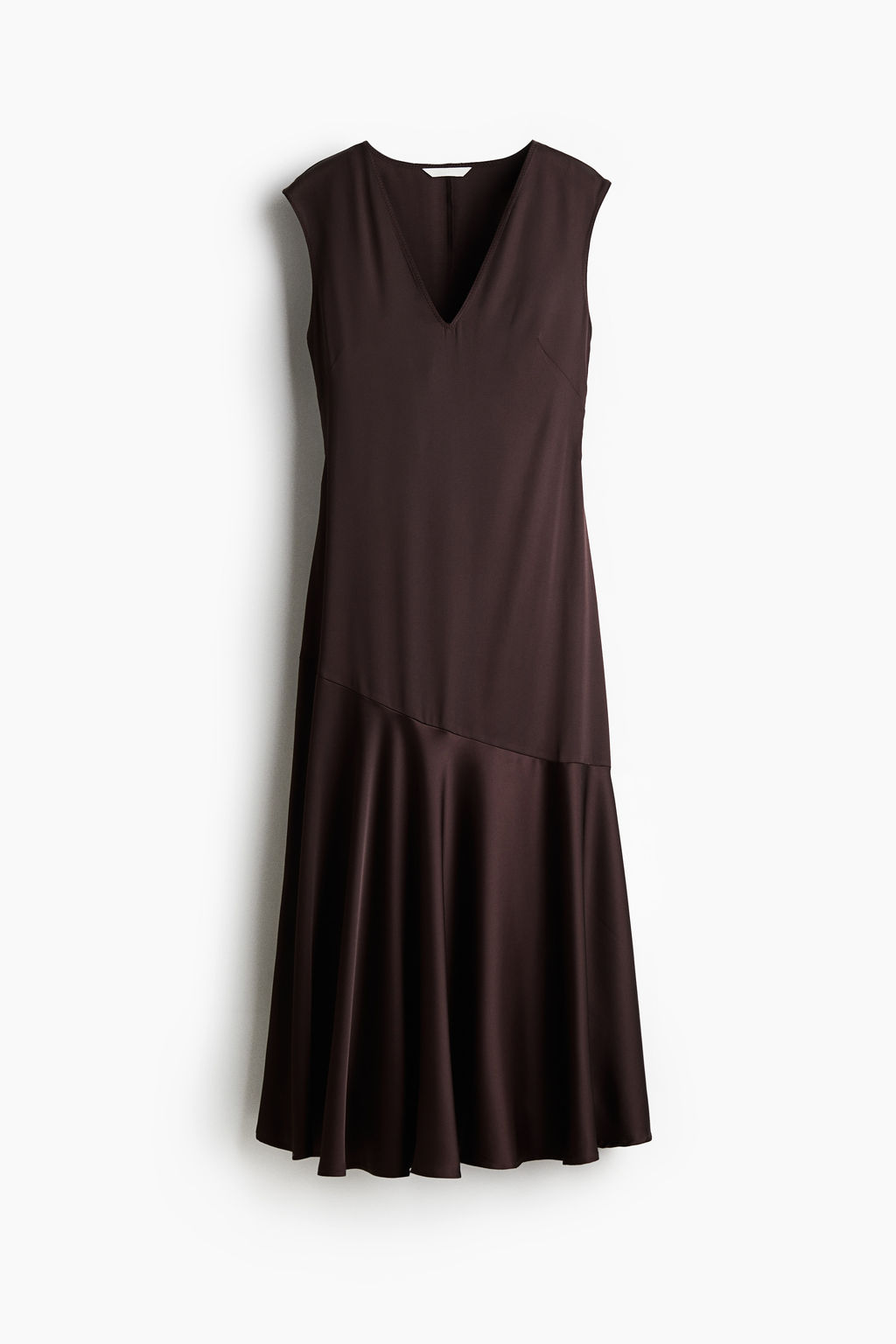 Vestido de sat?n con escote en V - H&m фото 2