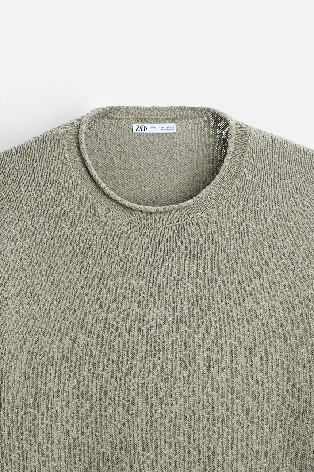TEXTURED STRUCTURAL SWEATER - Zara фото 16