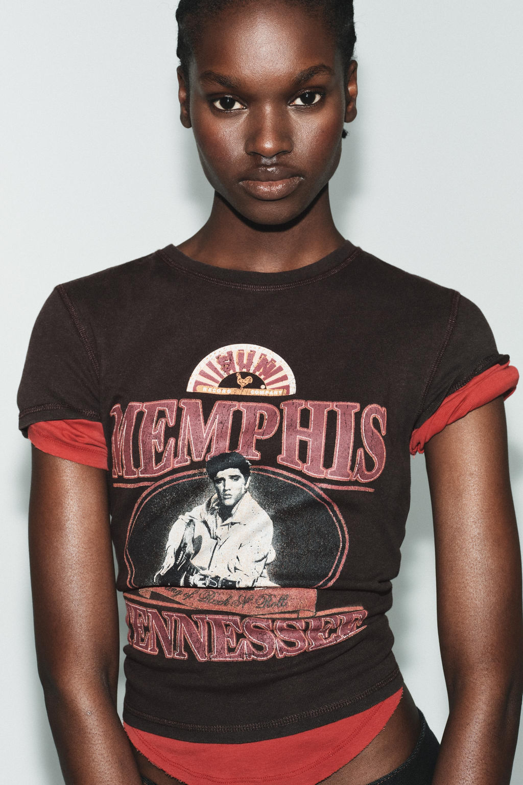 ELVIS SHORT SLEEVE T-SHIRT - Zara фото 3