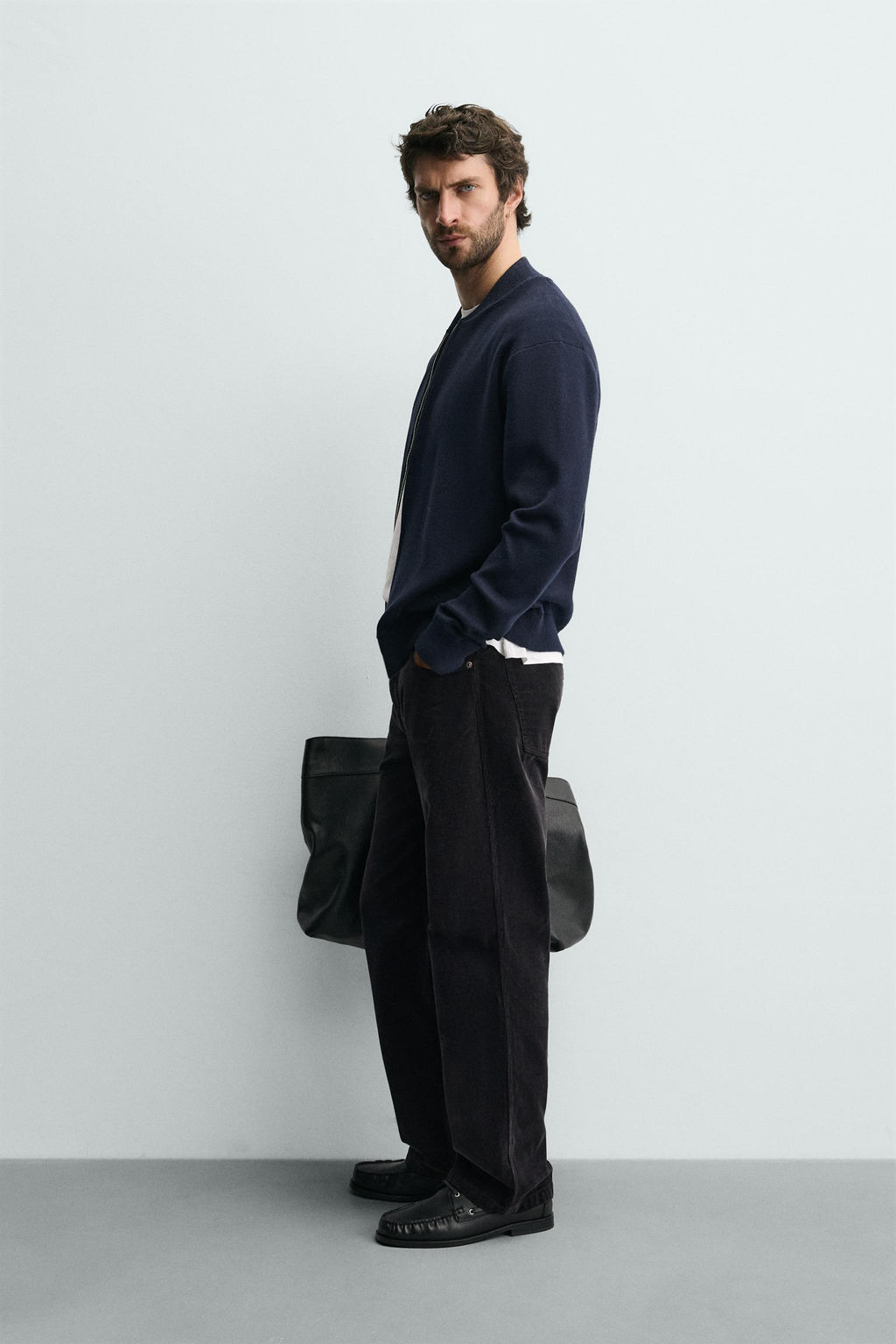 COTTON BLEND KNIT CARDIGAN - Zara фото 4