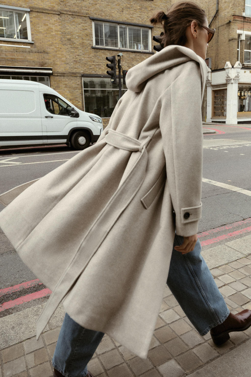 SOFT HOODED COAT - Zara фото 11
