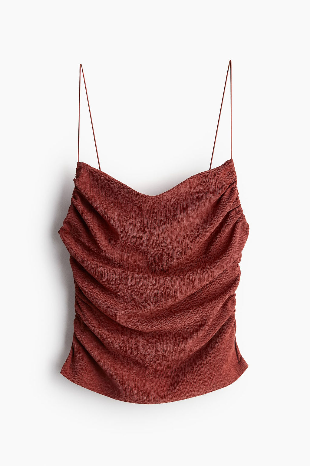 Top drapeado con tirantes espagueti - H&m фото 4