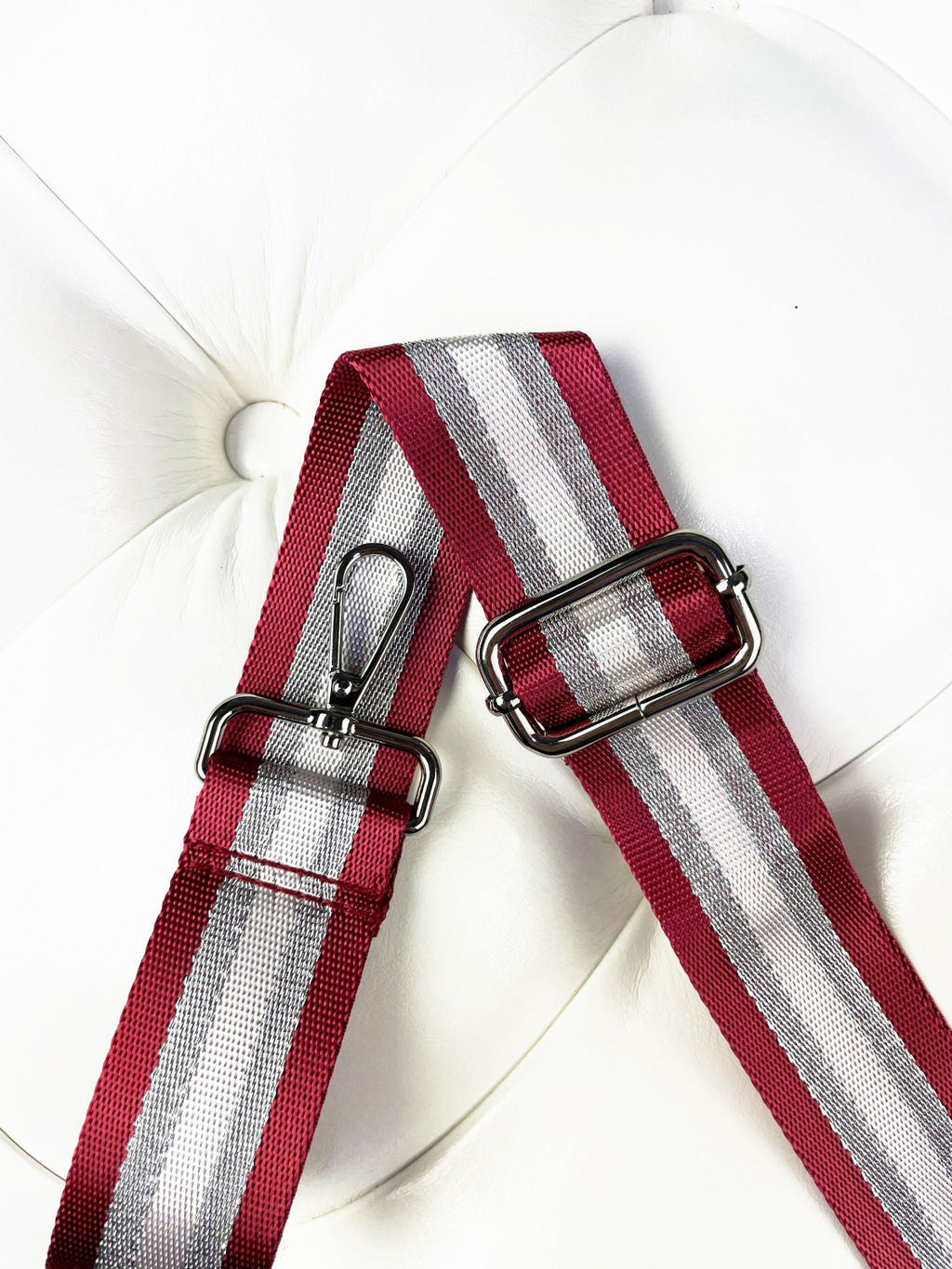 LACCOMA ремень 1000-21-4-полоса красный полиэстр