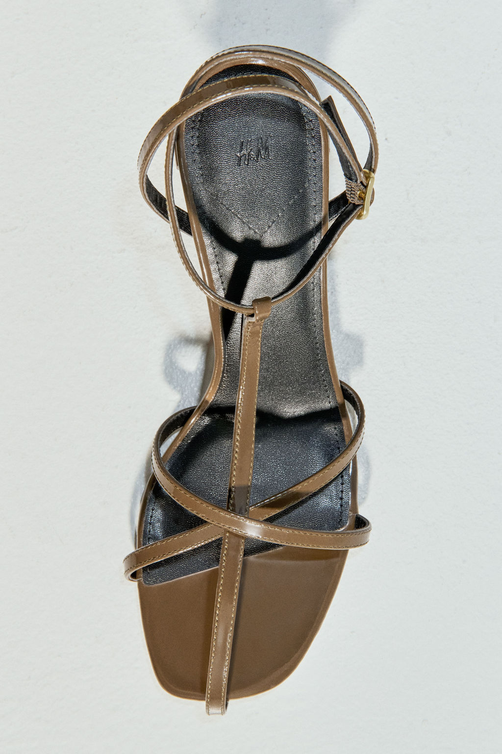 Sandalias de tac?n con tiras - H&m фото 4