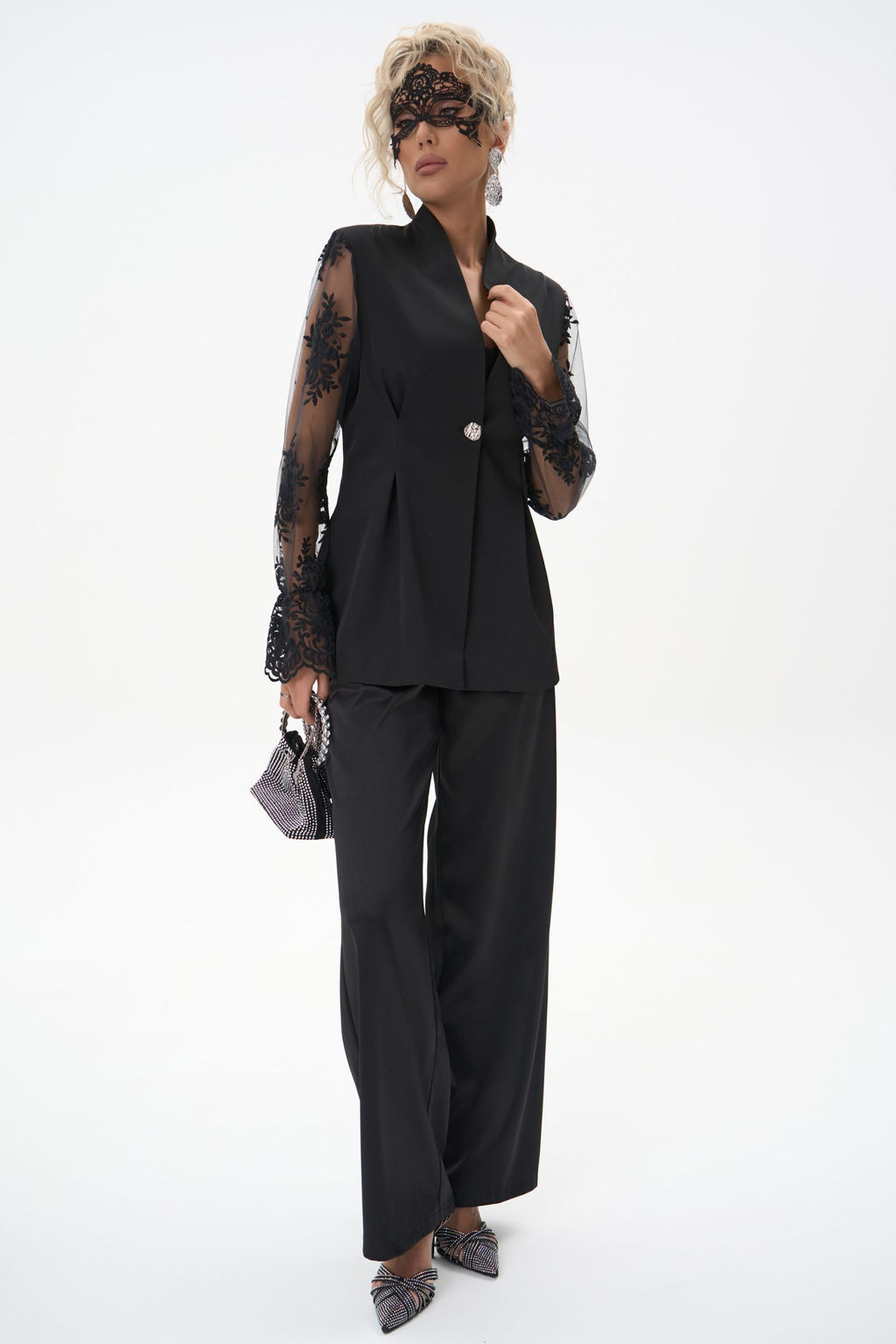 Пиджак Хейзел (чёрный) - Эльза фото 37