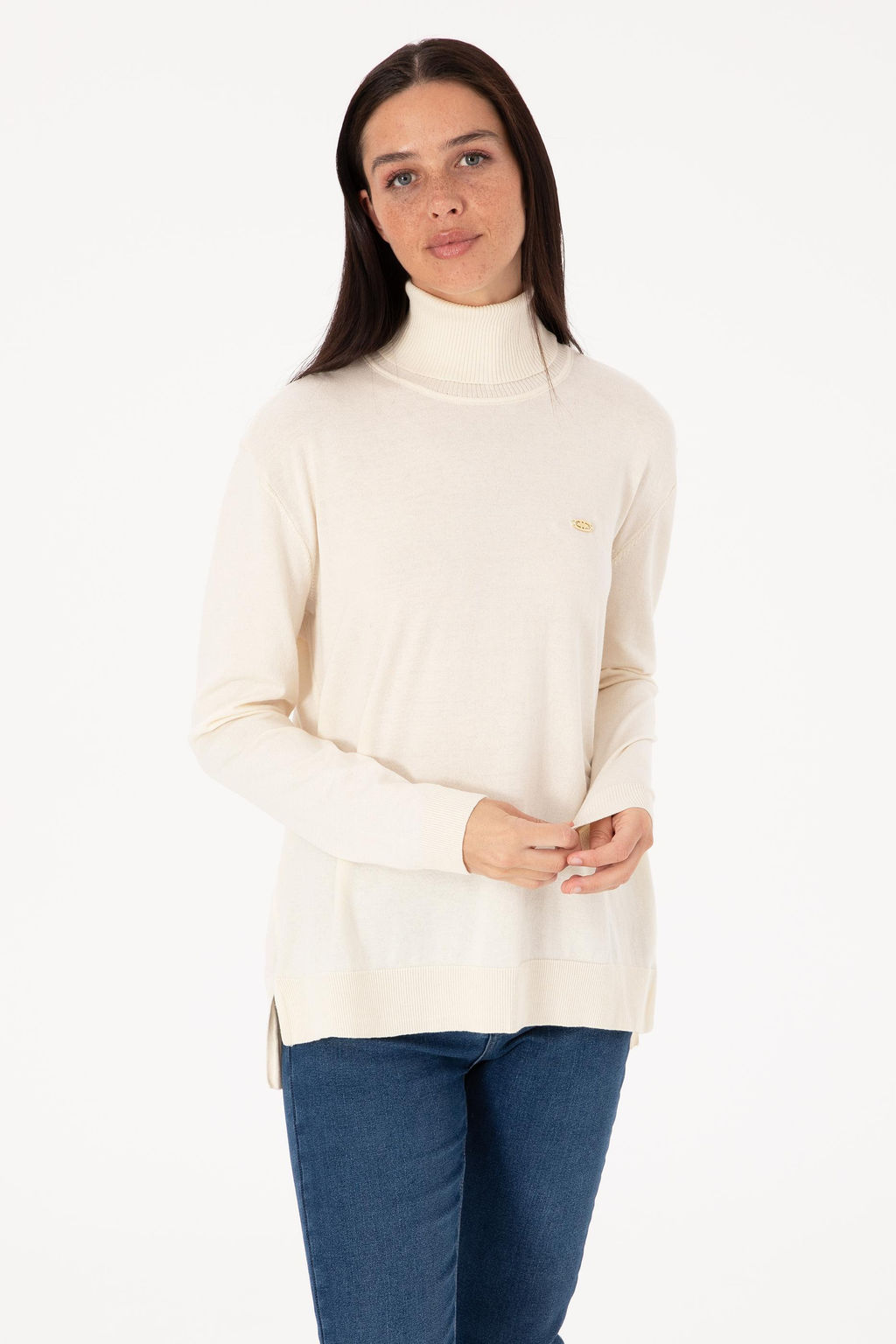 Kad_n Krem Basic Kazak - U.s. polo assn фото 3