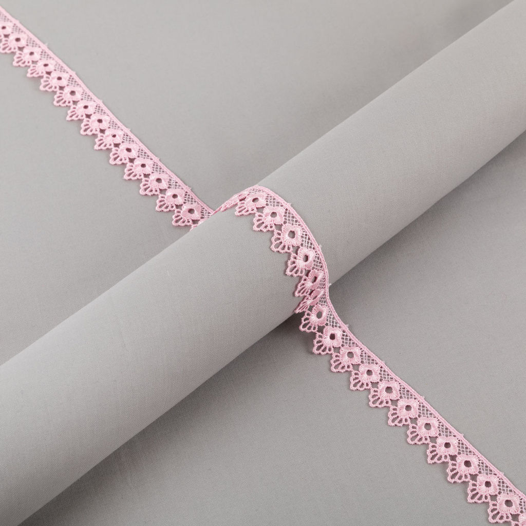 Гипюр Gamma 21 мм GGM-2101 в пакете 8.8 м 0.2 Турция СК/Распродажа GP008PI розовый