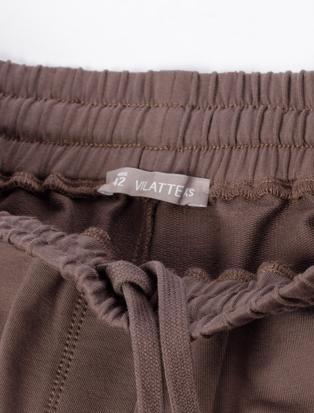 Шорты из эластичного футера двухнитки - Vilatte фото 5