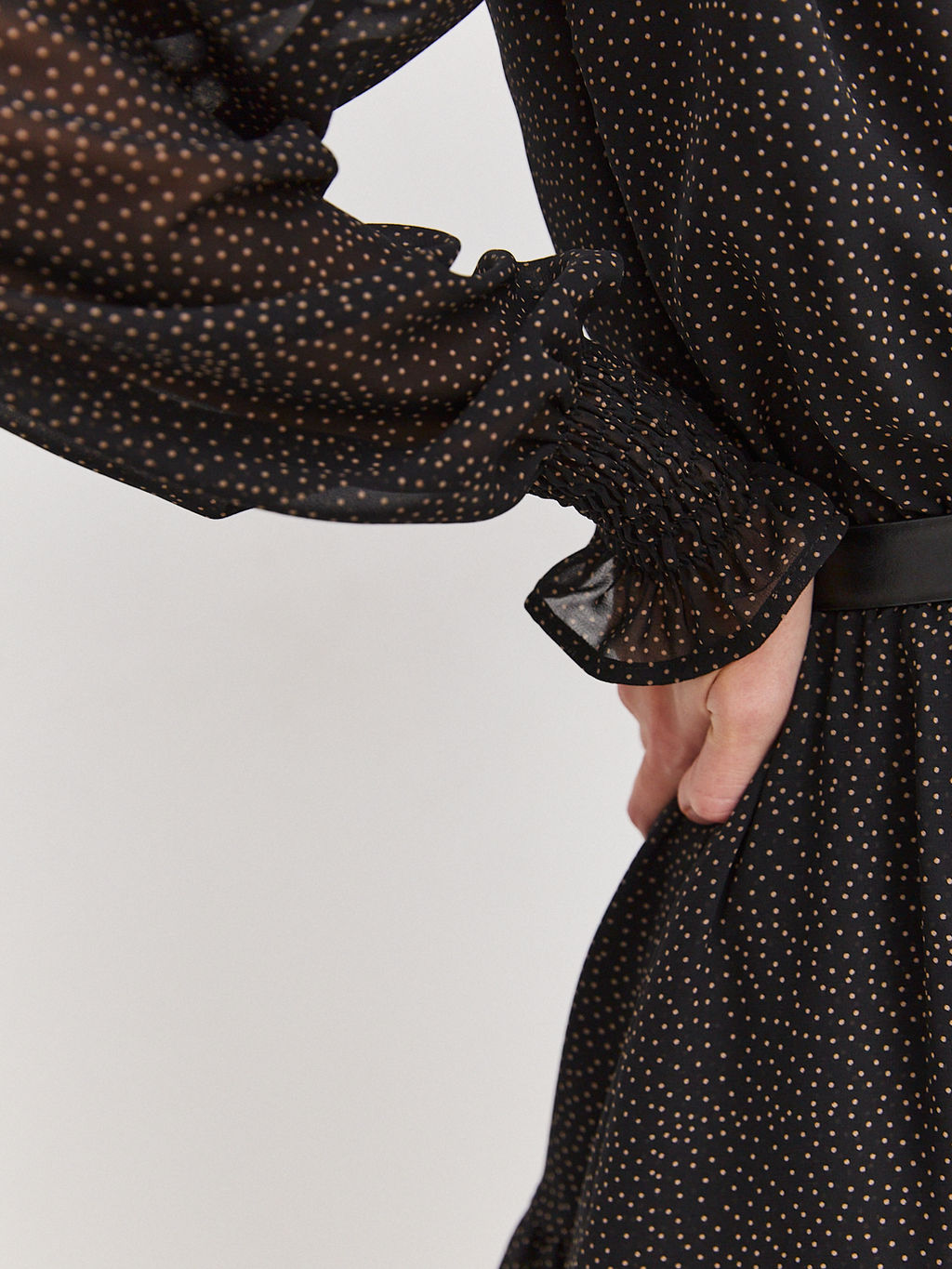 Шифоновое платье с принтом - TO BE ONE фото 3