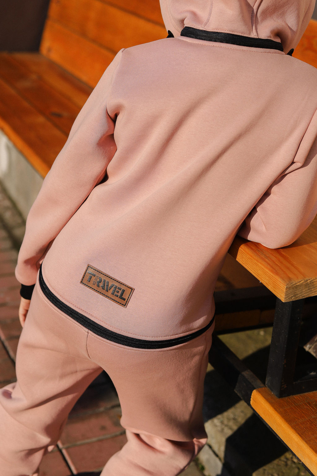 Комбинезон утепленный TRAVEL, пудра - Inzibe фото 5