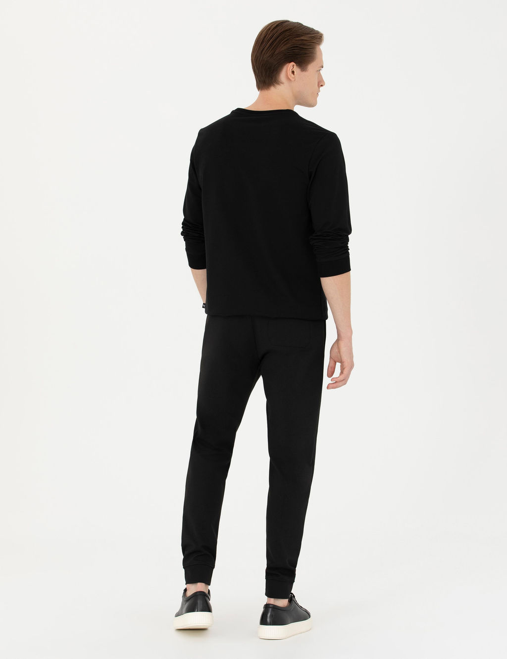 Черные новые спортивные штаны узкого кроя - Cacharel фото 4