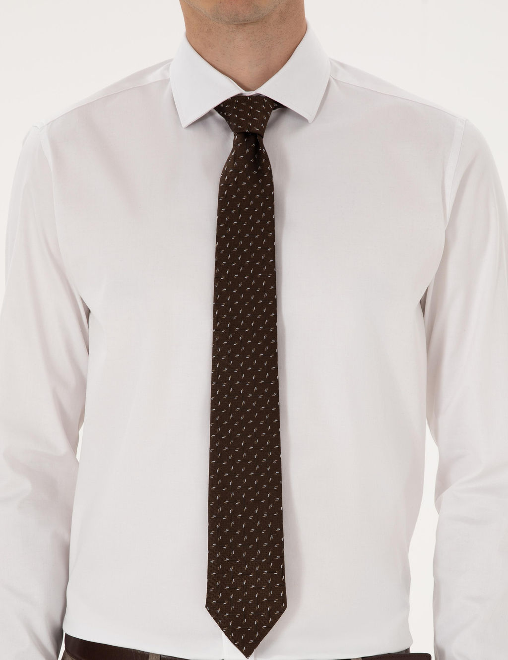 Beyaz Likral_ Kolay _t_lenebilir Ex. Slim Fit Basic G_mlek - Pierre cardin фото 6
