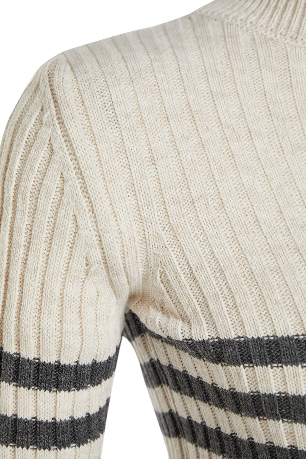 Tas Maxi Triko Cizgili Elbise TWOAW24EL00091