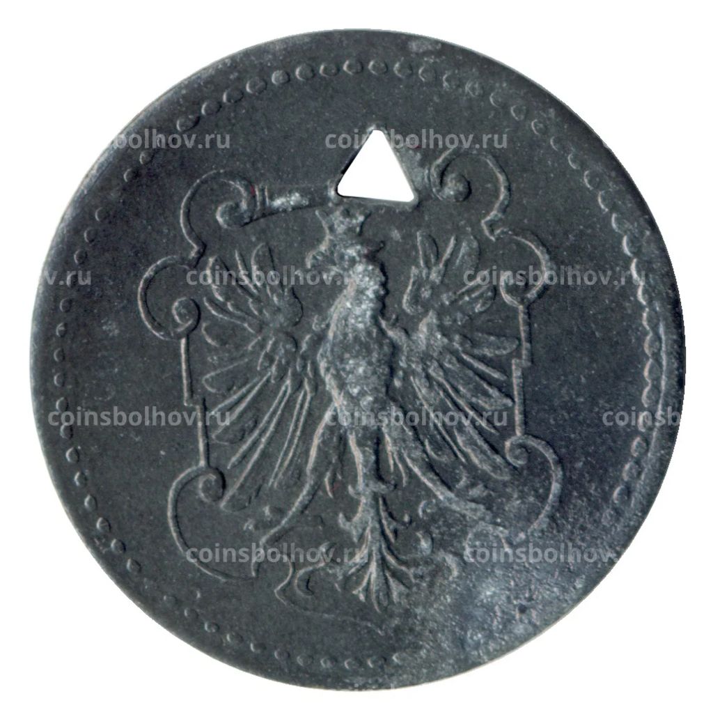 Монета 10 пфеннигов 1917 года Германия Нотгельд (Франкфурт на Майне)