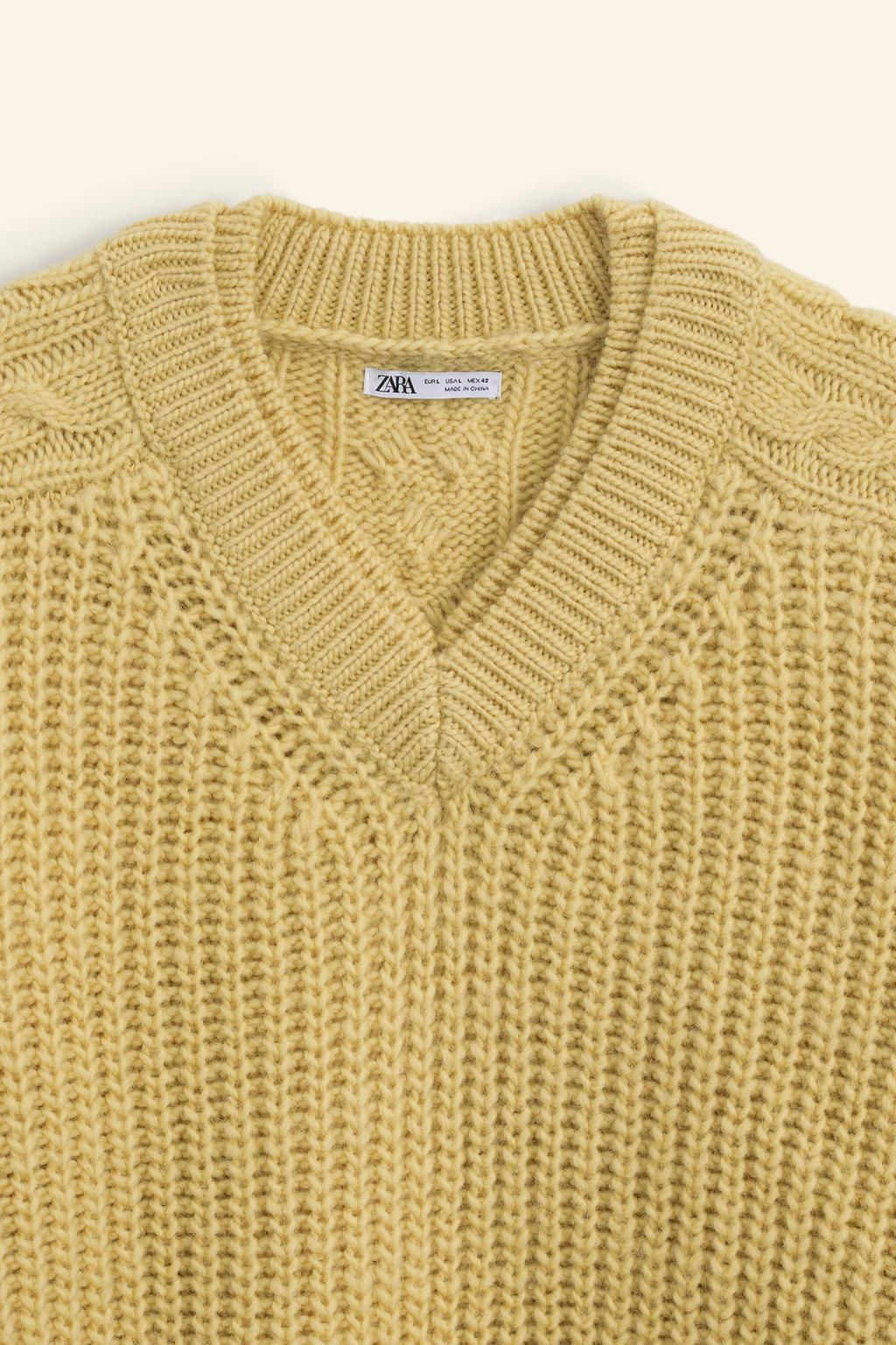WOOL SWEATER - LIMITED EDITION - Zara фото 7
