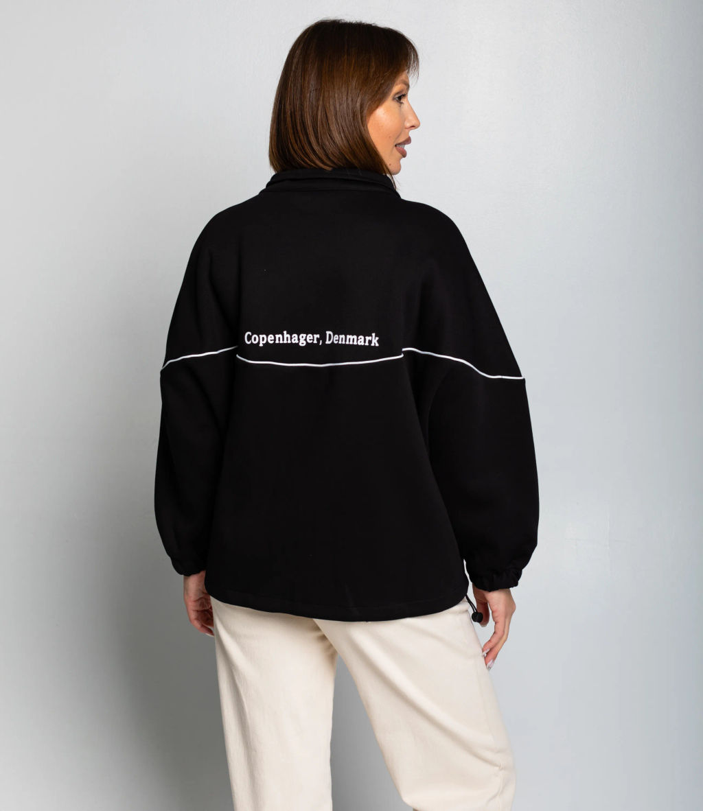 Толстовка #КТ607 (6), чёрный - Dommod фото 3