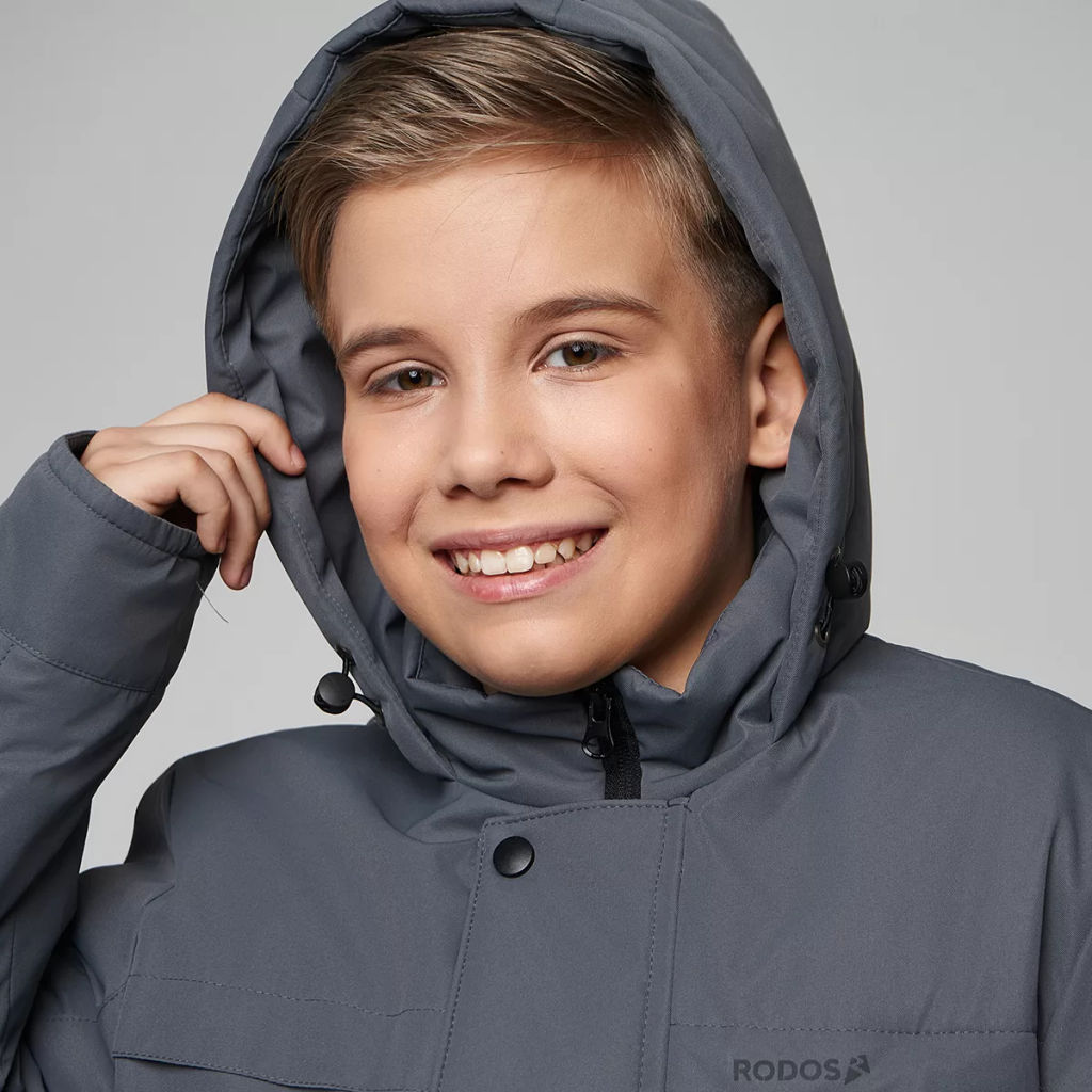 RODOS Куртка для мальчика осень/весна М-305 Чёрный  фото 48