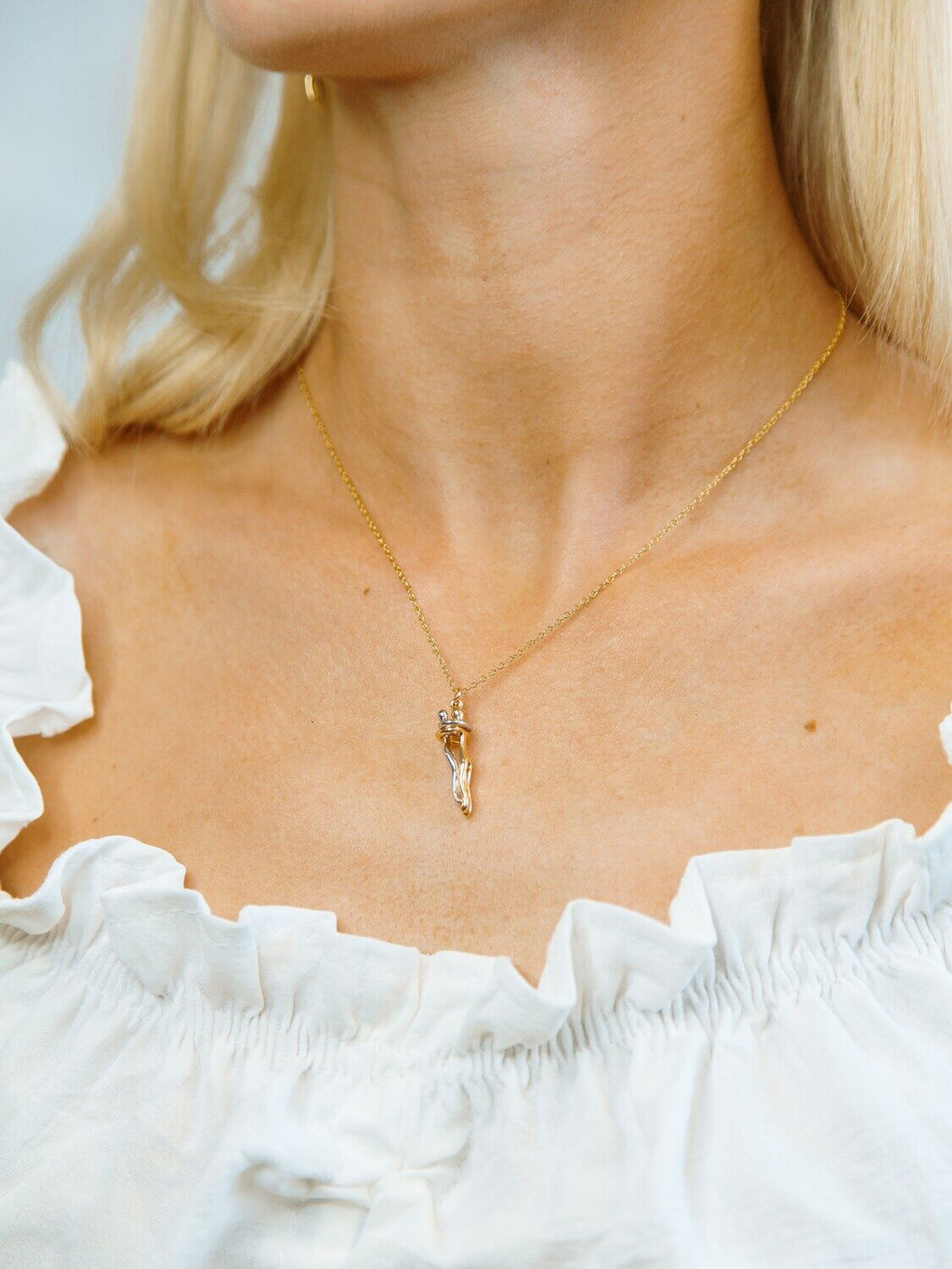 Кулон на цепочке Парочка