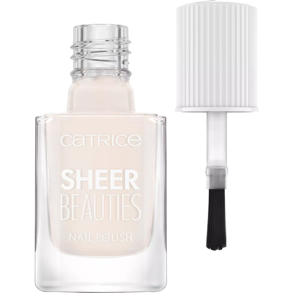 CATRICE Лак для ногтей Sheer Beauties Nail Polish, 010 Milky Not Guilty 10,5 мл  фото 3