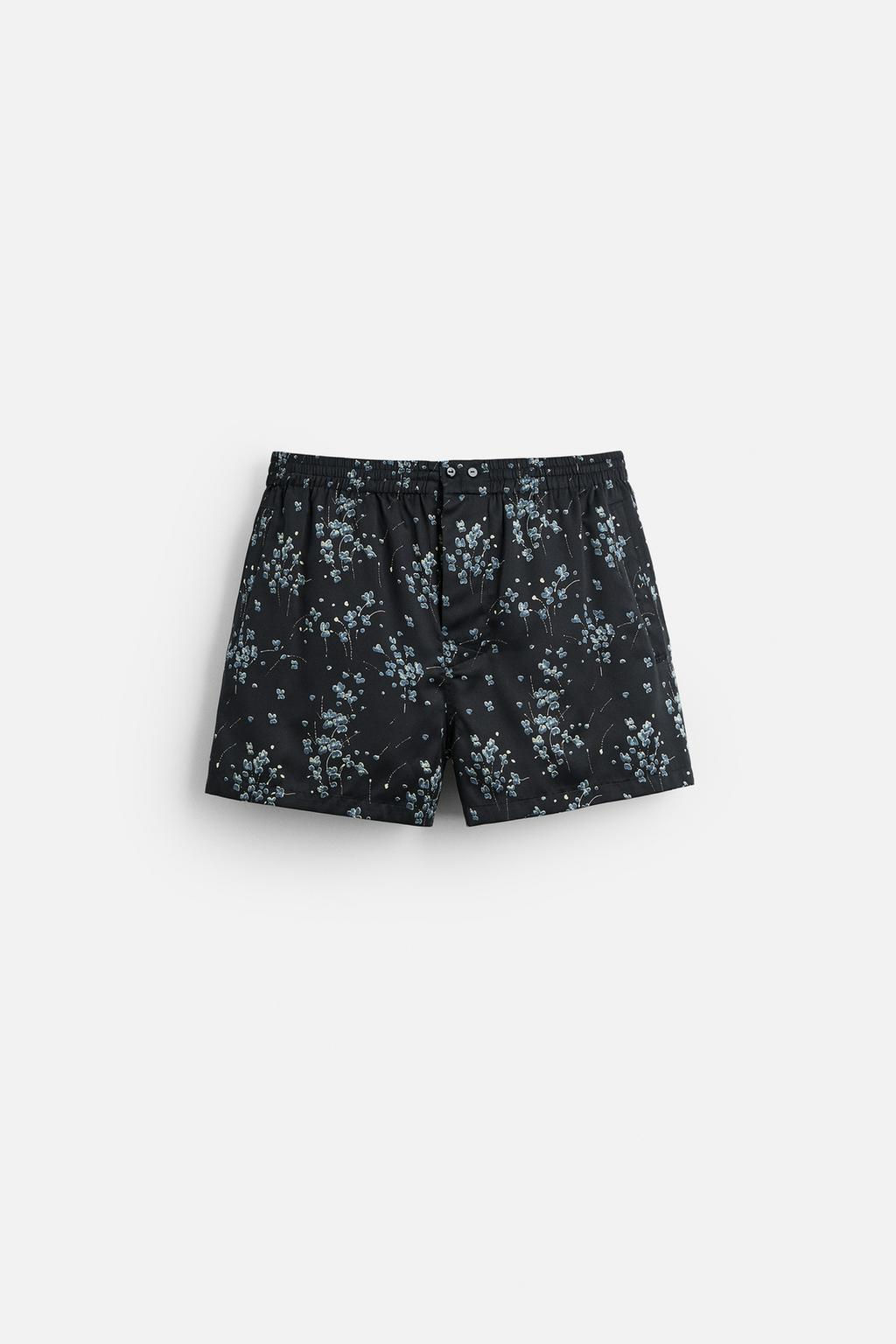LIMITED EDITION FLORAL PRINT BOXERS - Zara фото 4