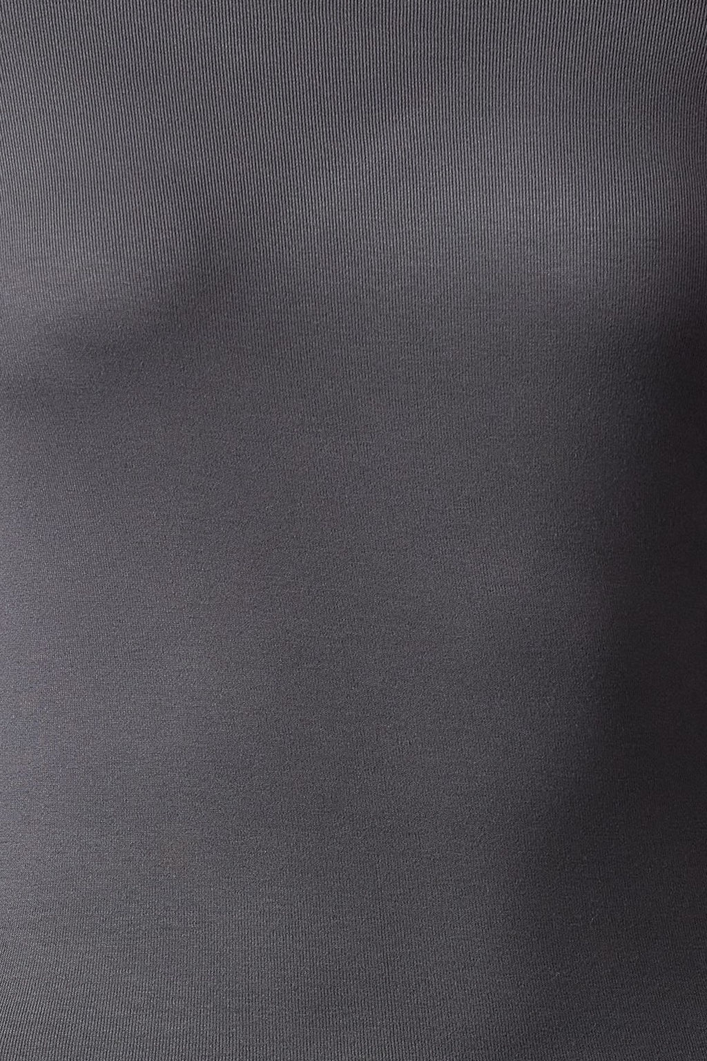 Antrasit Duz Premium Yumusak Kumasl? Fitted/Vucuda Oturan Kay?k Yaka Orme Bluz TWOAW24BZ00227